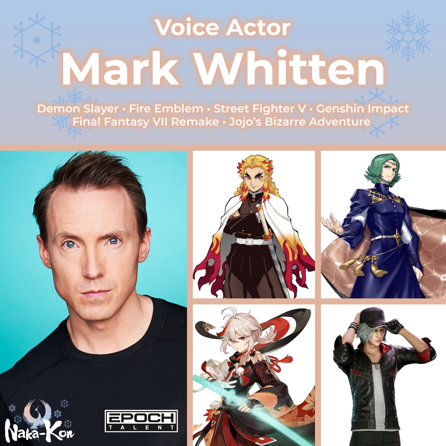 Guest Announcement Mark Whitten NakaKon